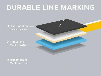 Line Marking Durability Process Diagram